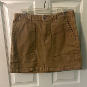 H&M Brown Casual Skirt